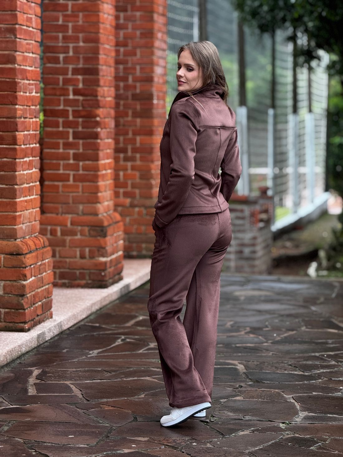 Wide Leg Cora Marrom