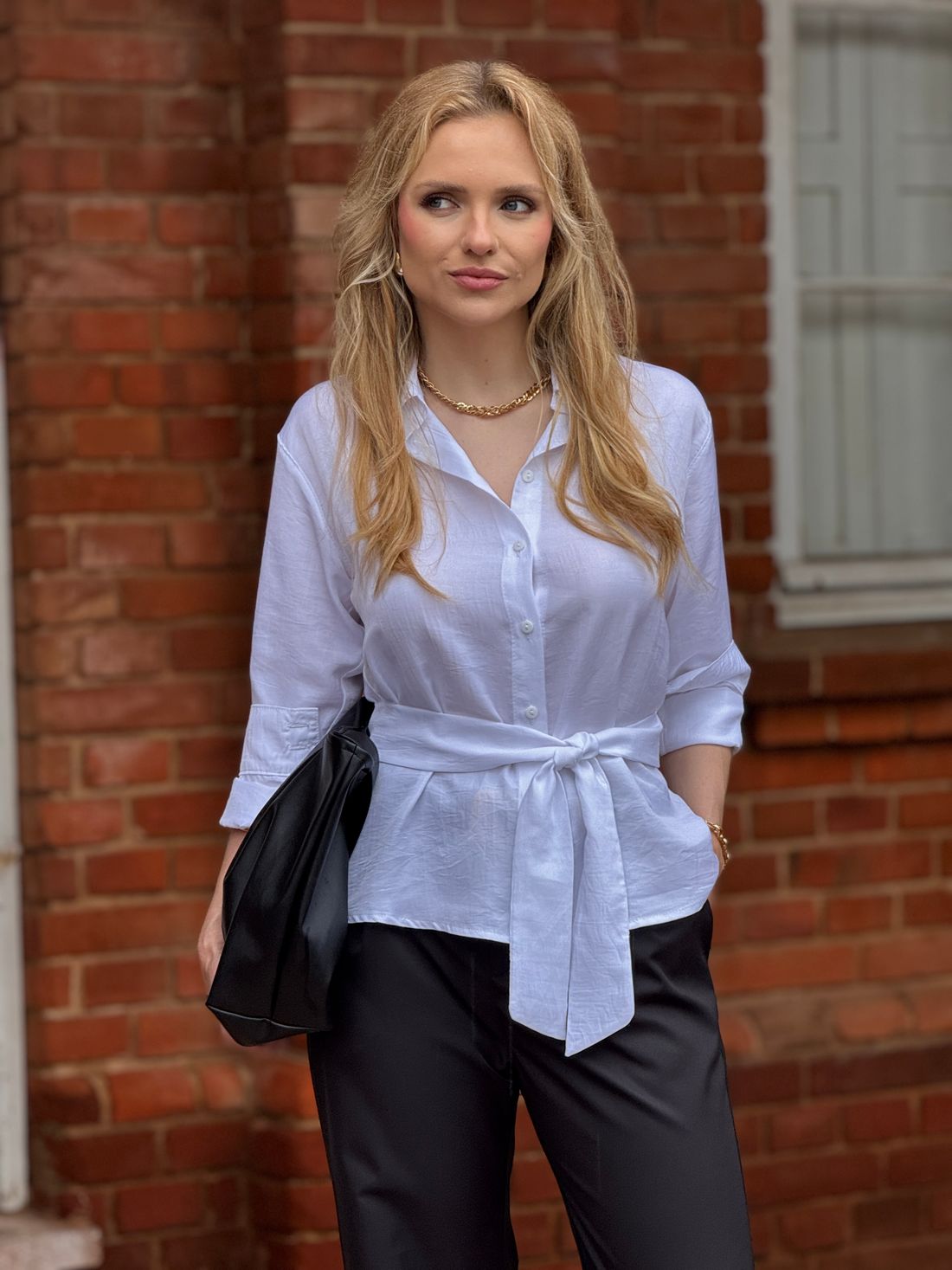 Camisa Lyocel Elysée Branca Camisa Lyocel Elysée Branca