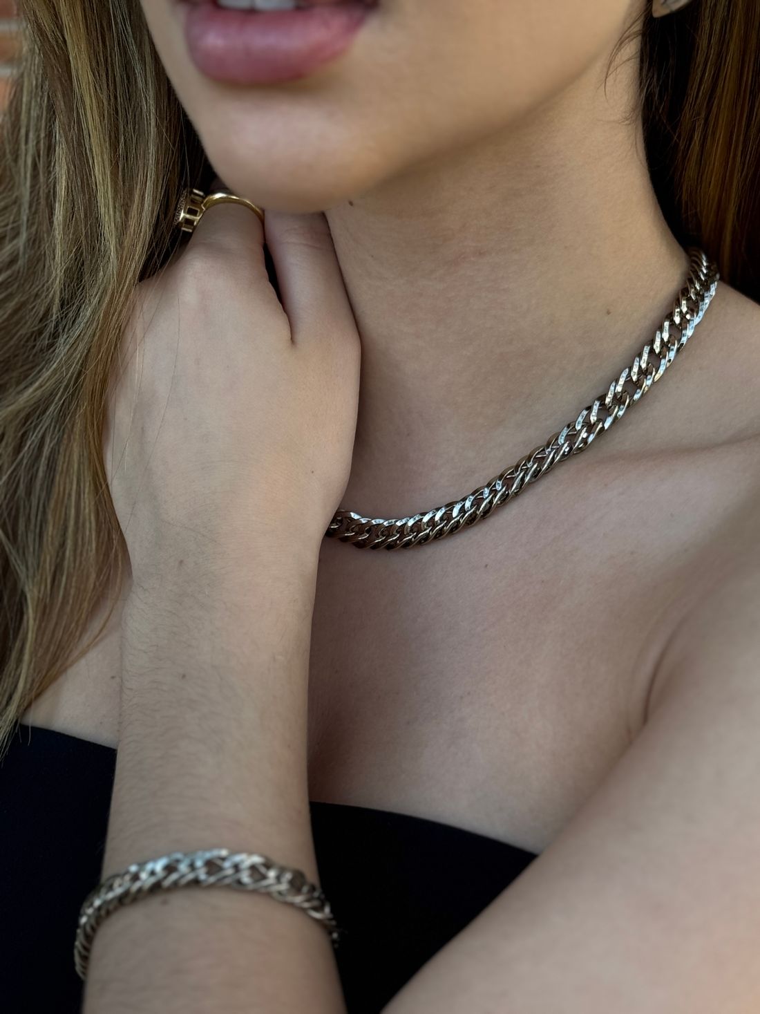 Colar Gabi Prata Colar Gabi Prata