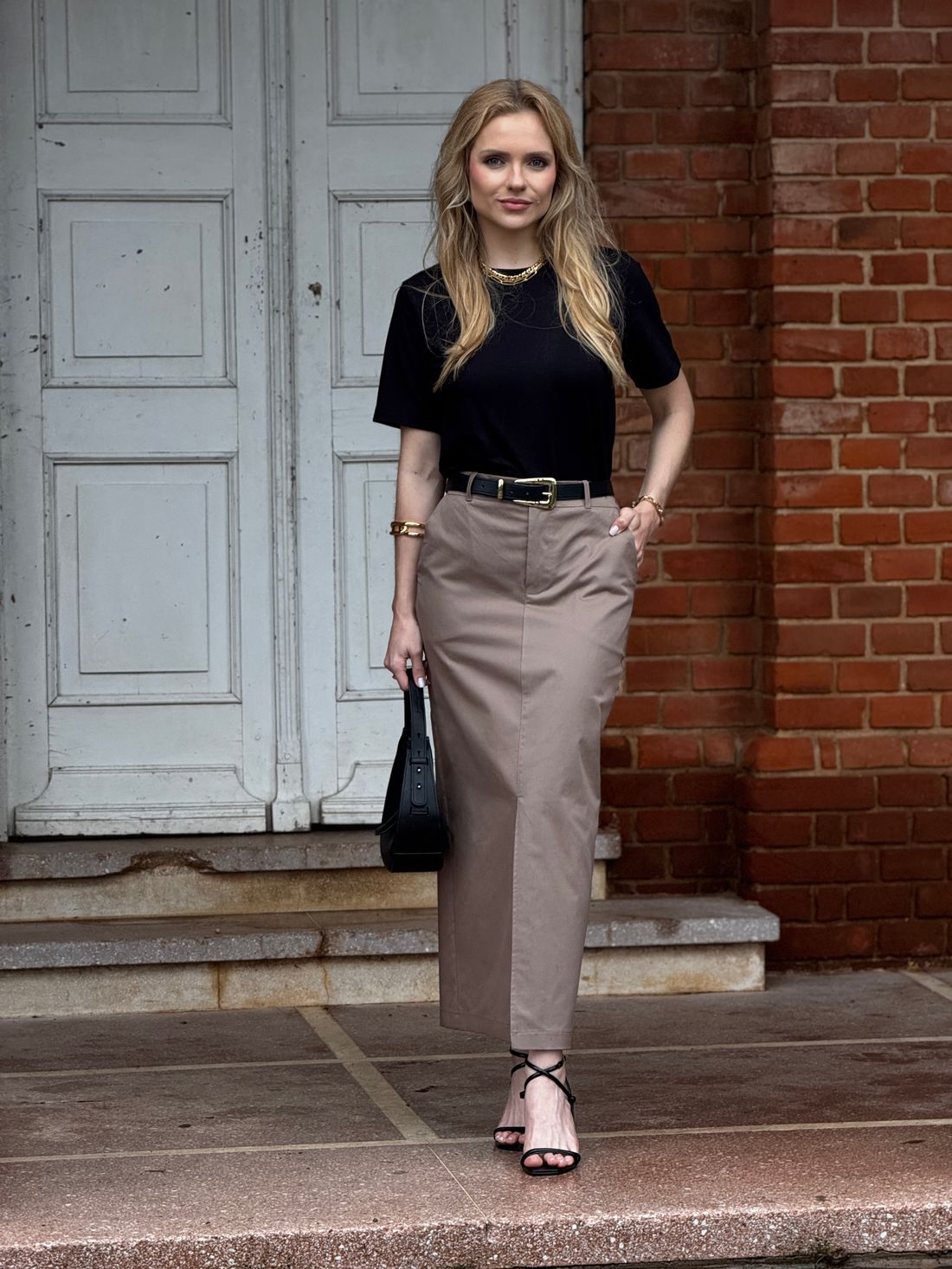 Saia Midi Luana Fendi Saia Midi Luana Fendi