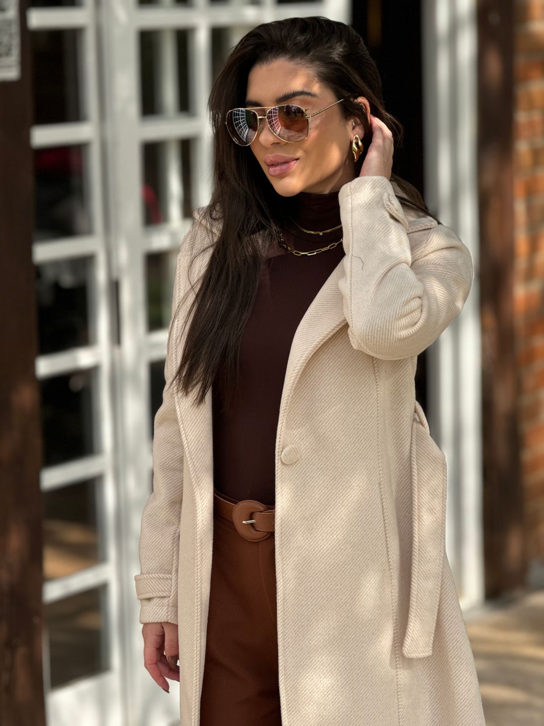 Overcoat Noruega Creme