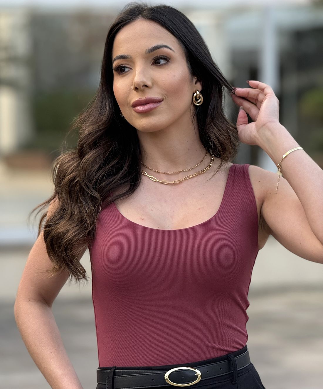 Body Gola Halter Basic Bordô Body Gola Halter Basic Bordô