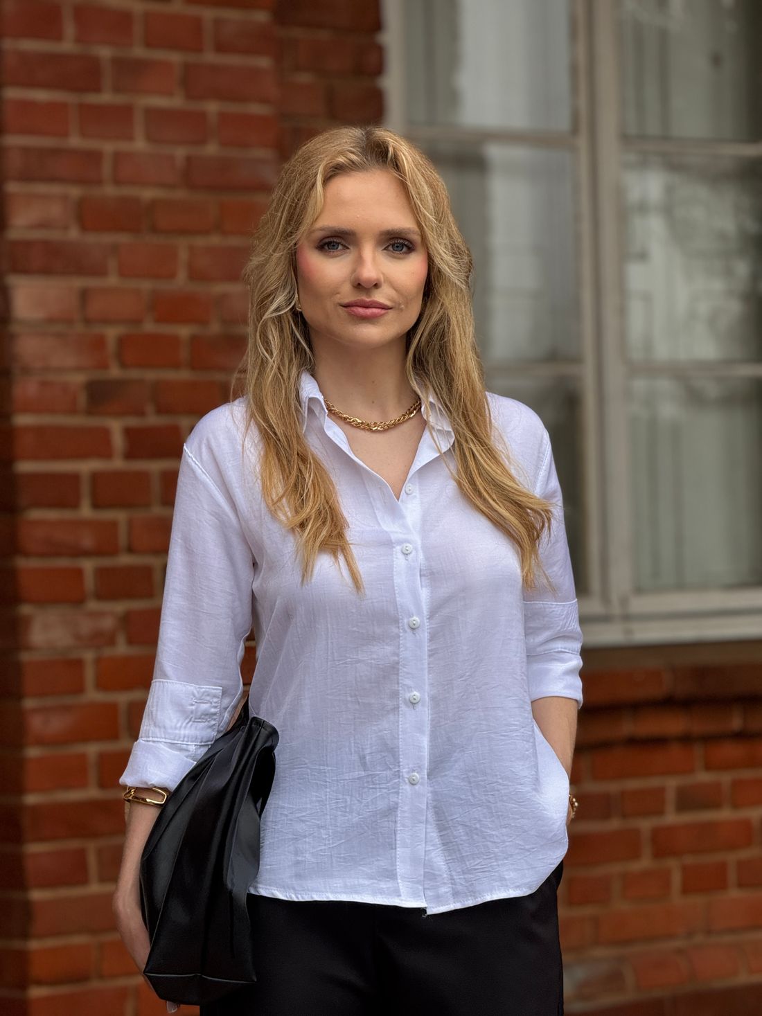 Camisa Lyocel Elysée Branca Camisa Lyocel Elysée Branca