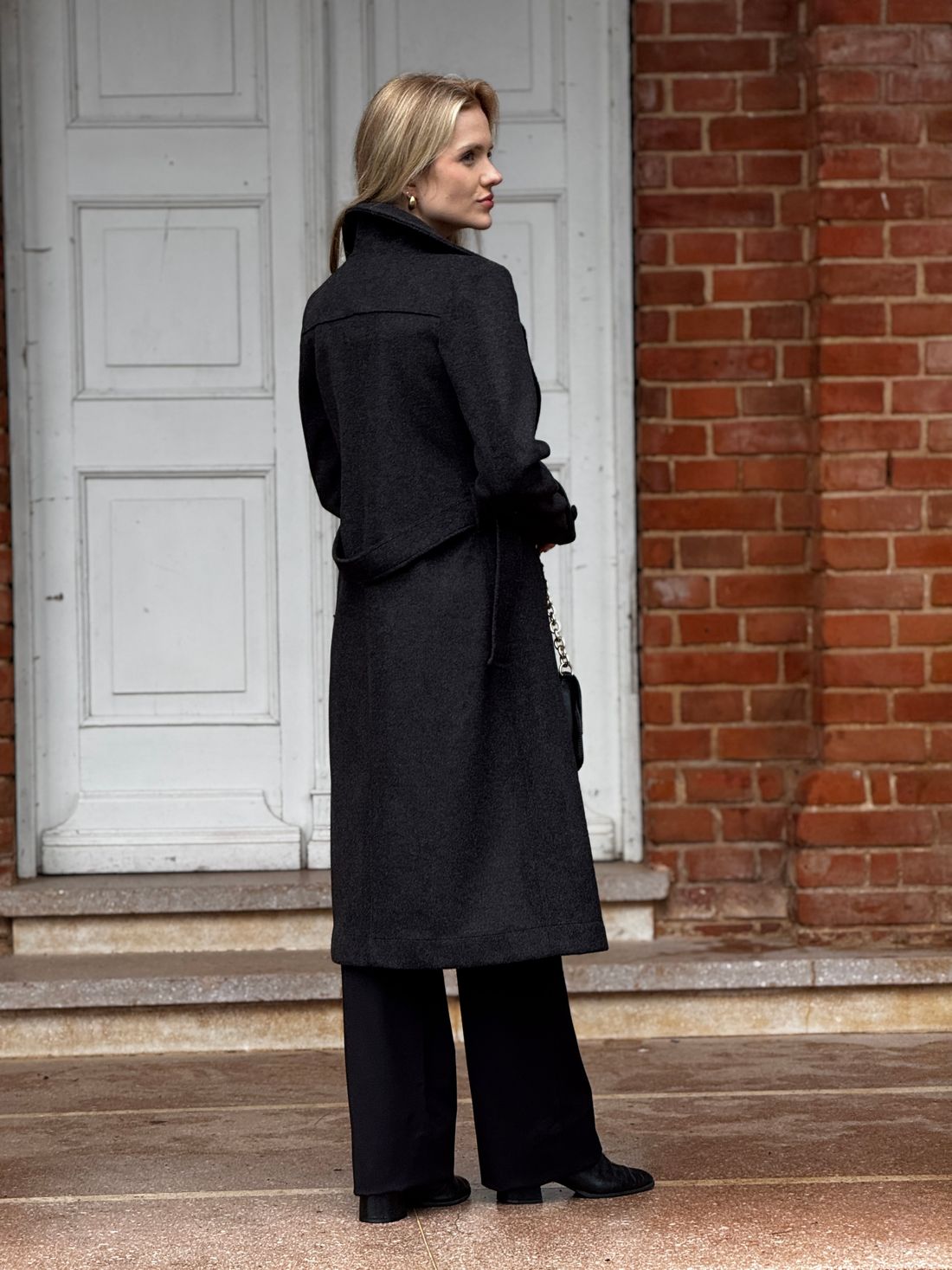 Overcoat Dinamarca Preto Overcoat Dinamarca Preto