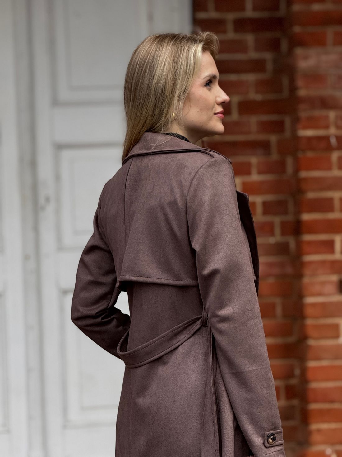 Trench Coat Suede Fendi Trench Coat Suede Fendi