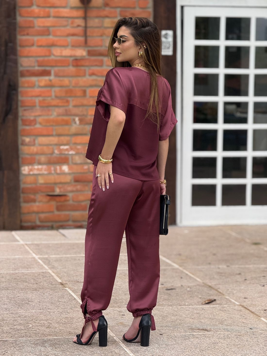 Blusa Jade VInho Blusa Jade VInho