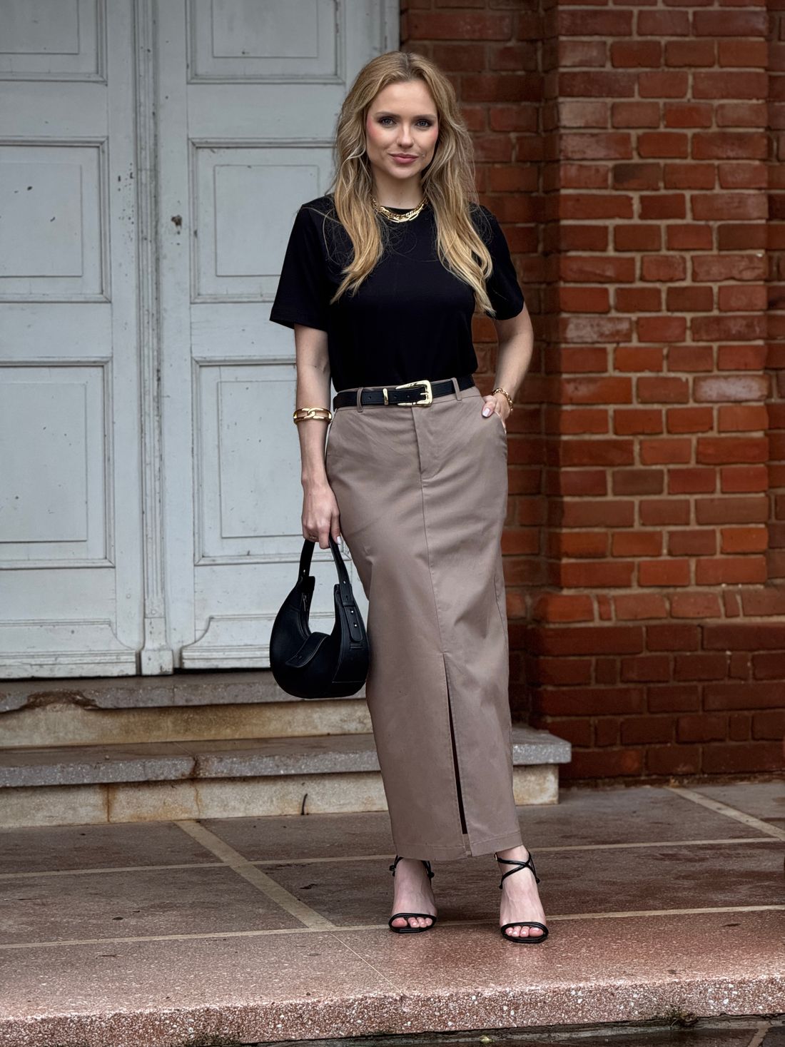 Saia Midi Luana Fendi Saia Midi Luana Fendi
