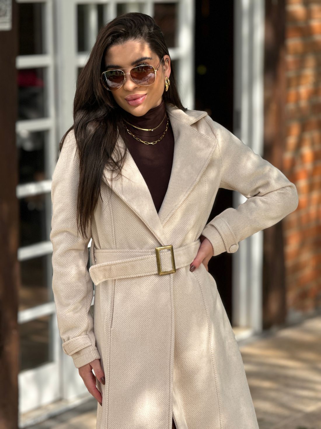 Overcoat Noruega Creme