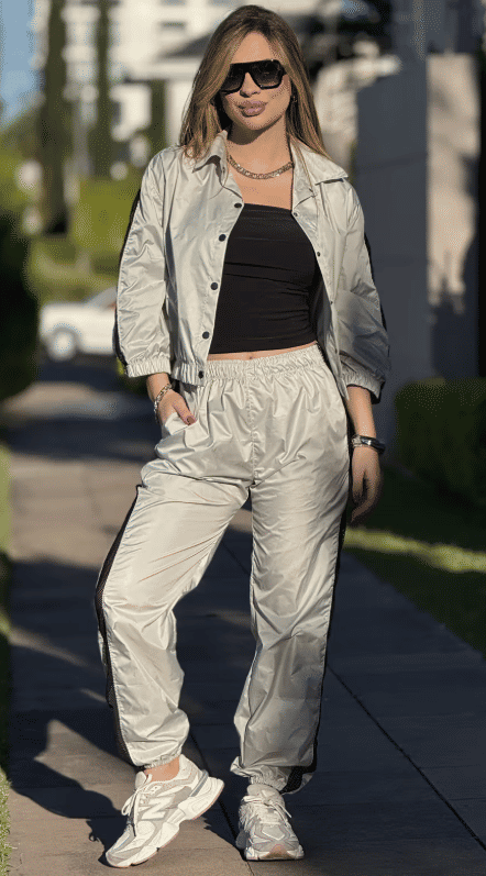 CONJUNTO HARPER CINZA CONJUNTO HARPER CINZA