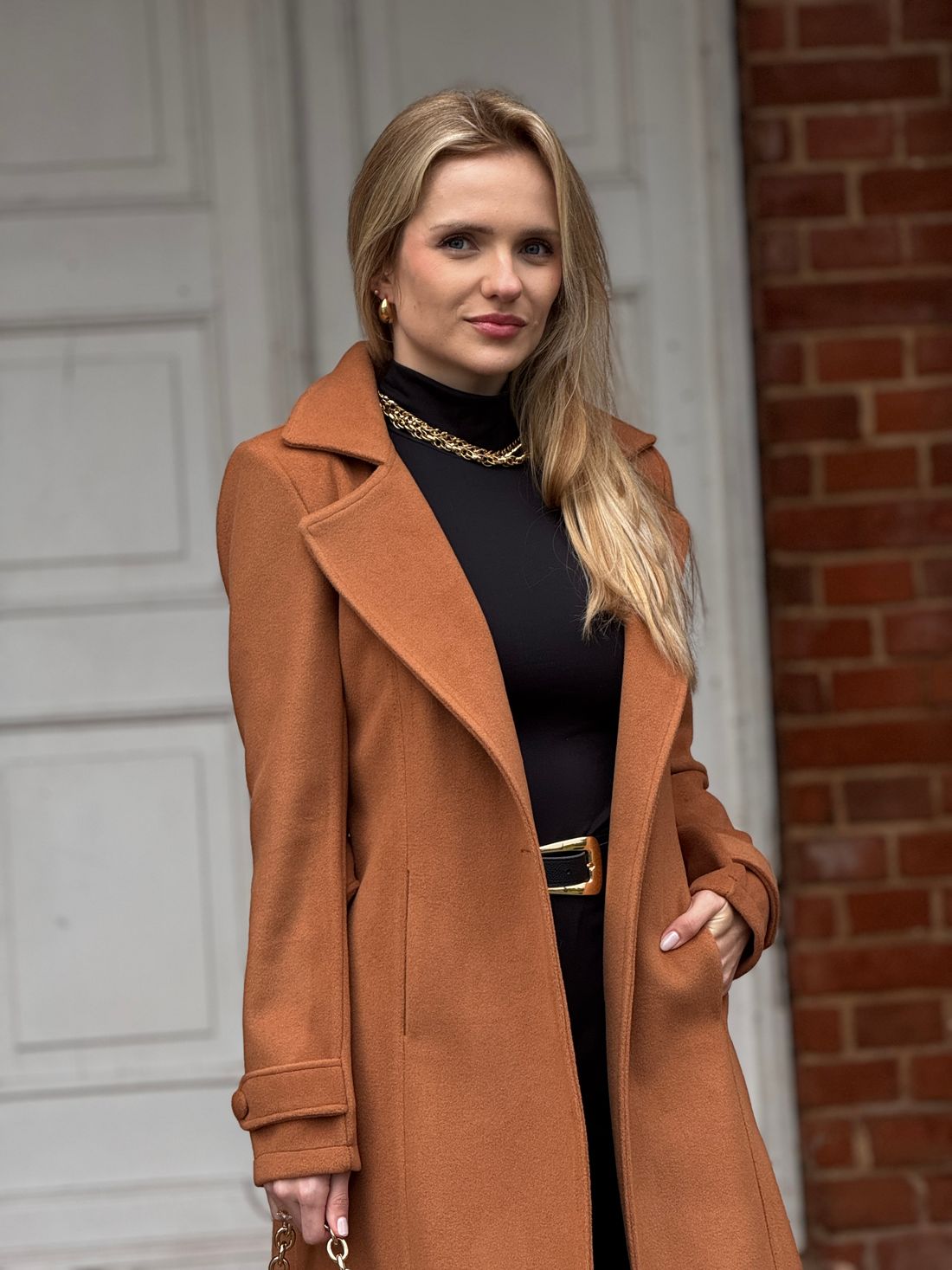 Overcoat Dinamarca Caramelo