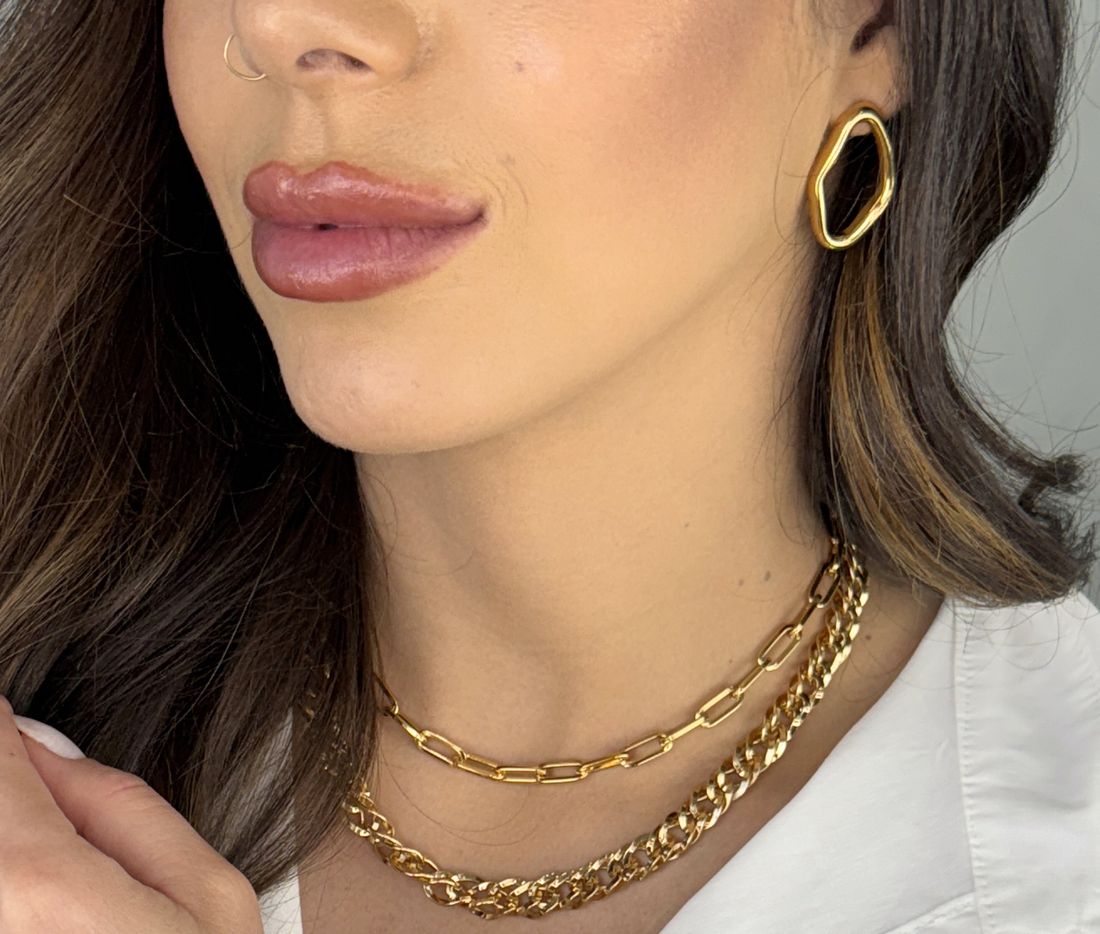 Brinco Gabi Dourado Brinco Gabi Dourado