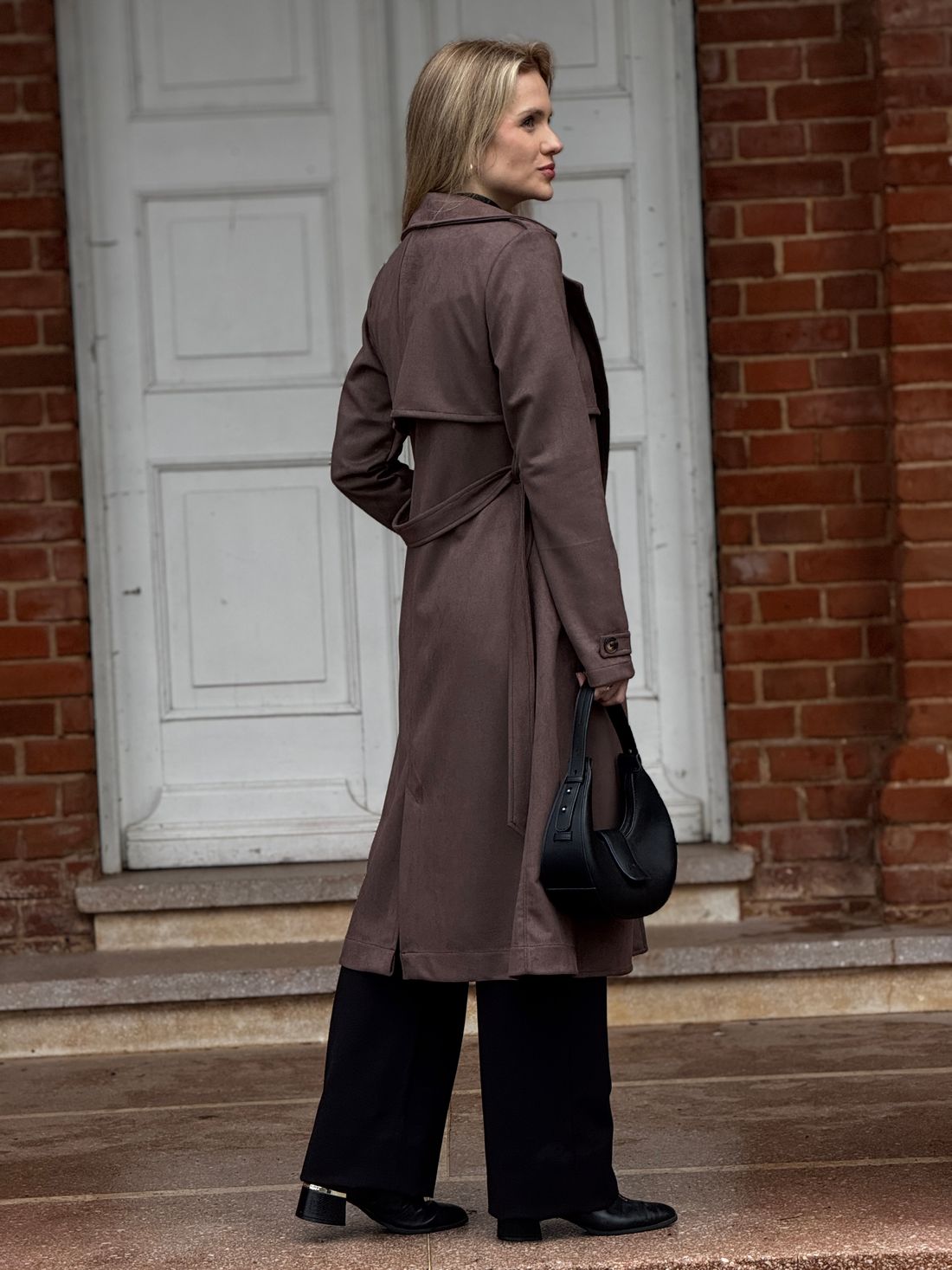 Trench Coat Suede Fendi Trench Coat Suede Fendi