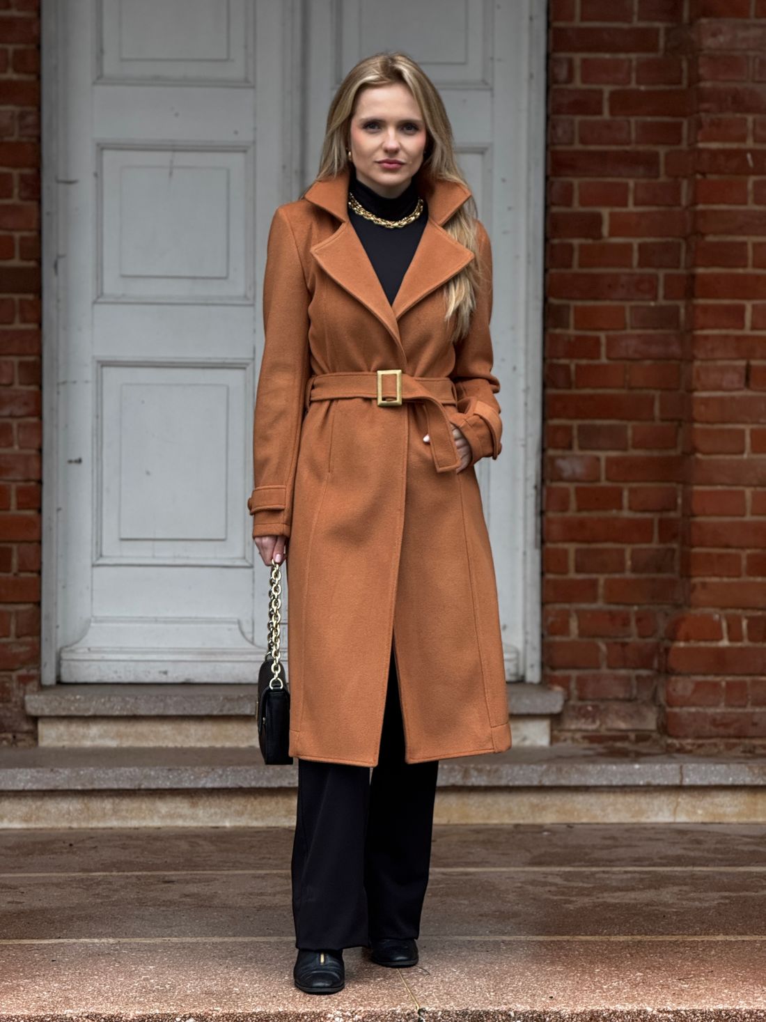 Overcoat Dinamarca Caramelo