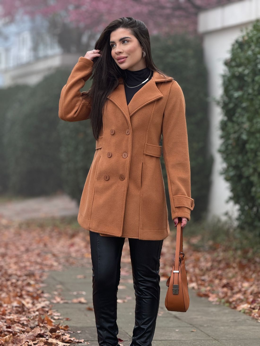 Casaco New York Caramelo