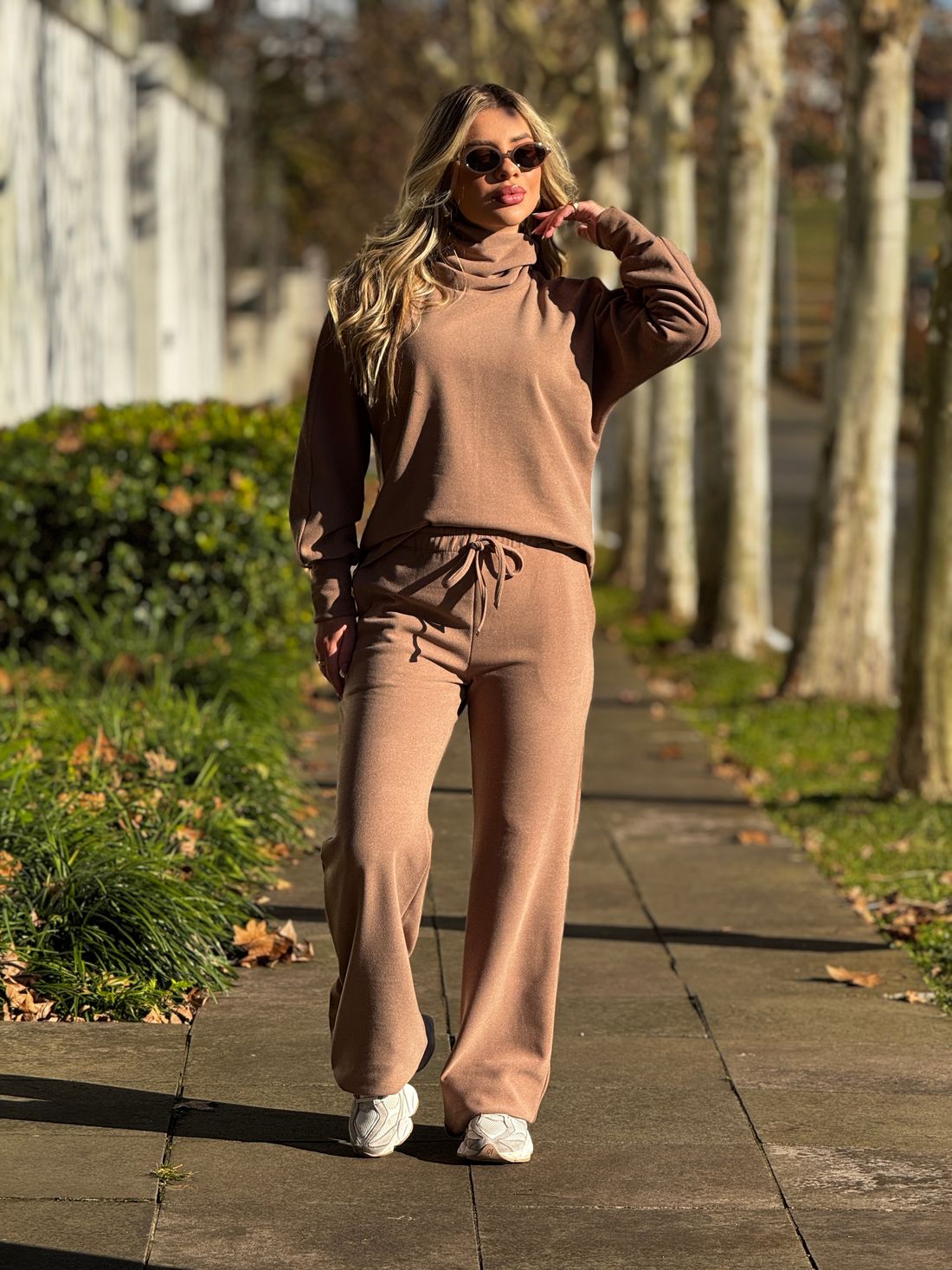 CONJUNTO SUPERSOFT HELENA MARROM CONJUNTO SUPERSOFT HELENA MARROM