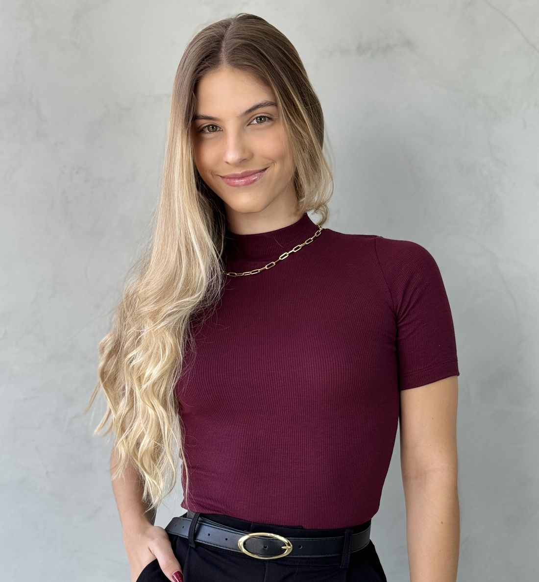 Basiquinha Bordô Basiquinha Bordô