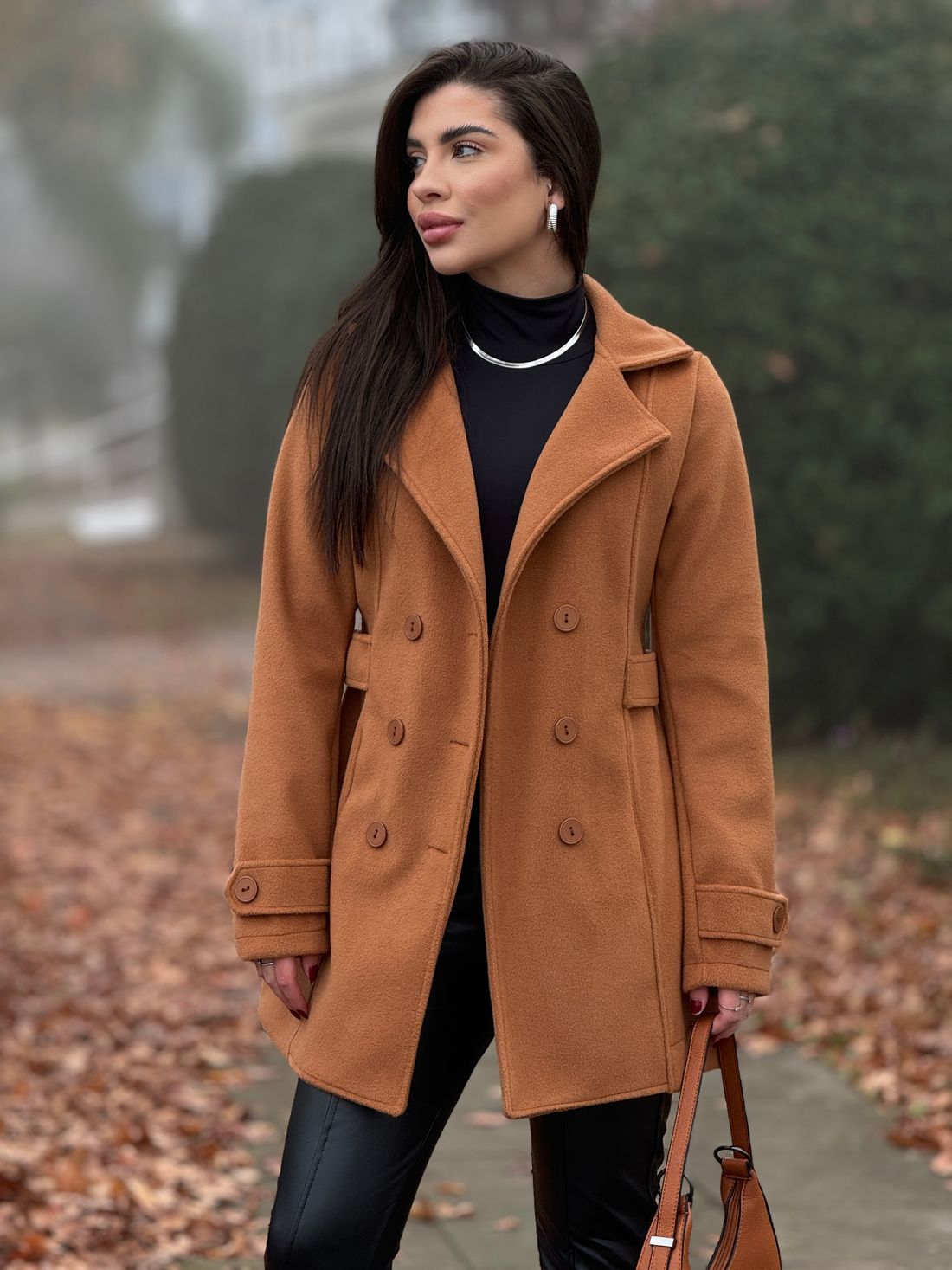 Casaco New York Caramelo