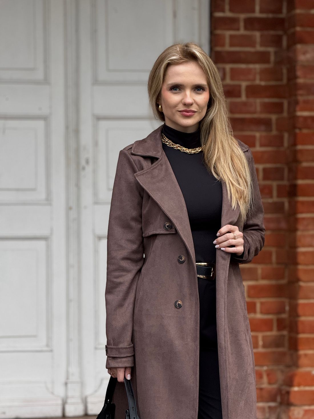 Trench Coat Suede Fendi Trench Coat Suede Fendi