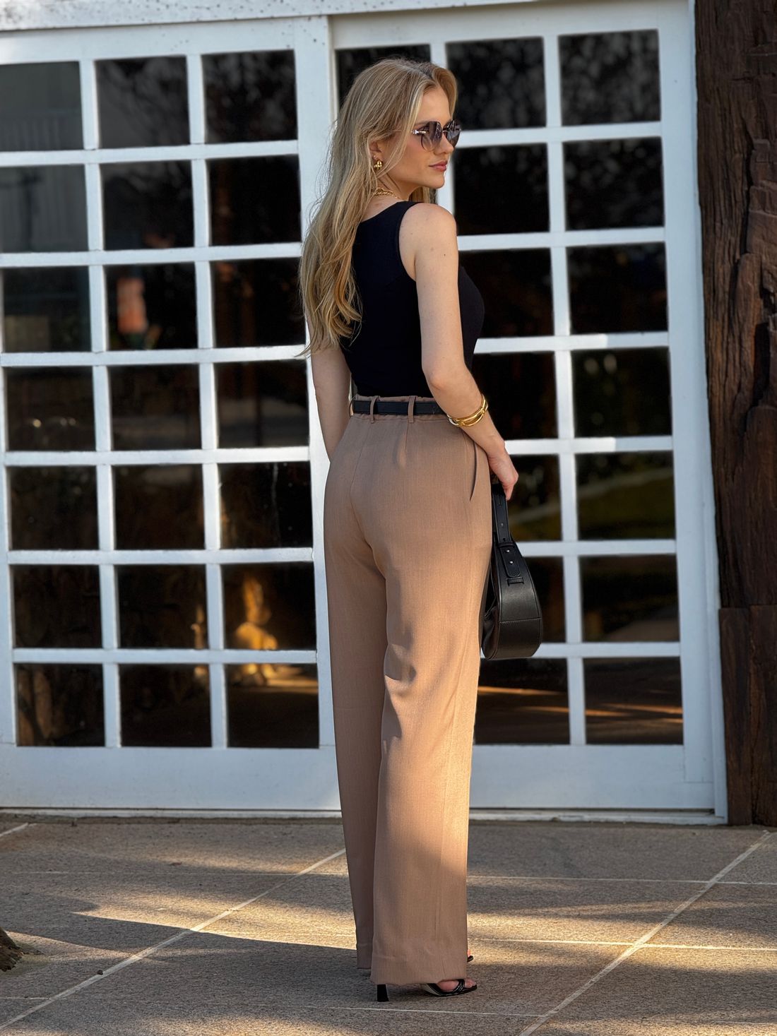 Pantalona Alfaiataria Pietra Cappuccino Pantalona Alfaiataria Pietra Cappuccino