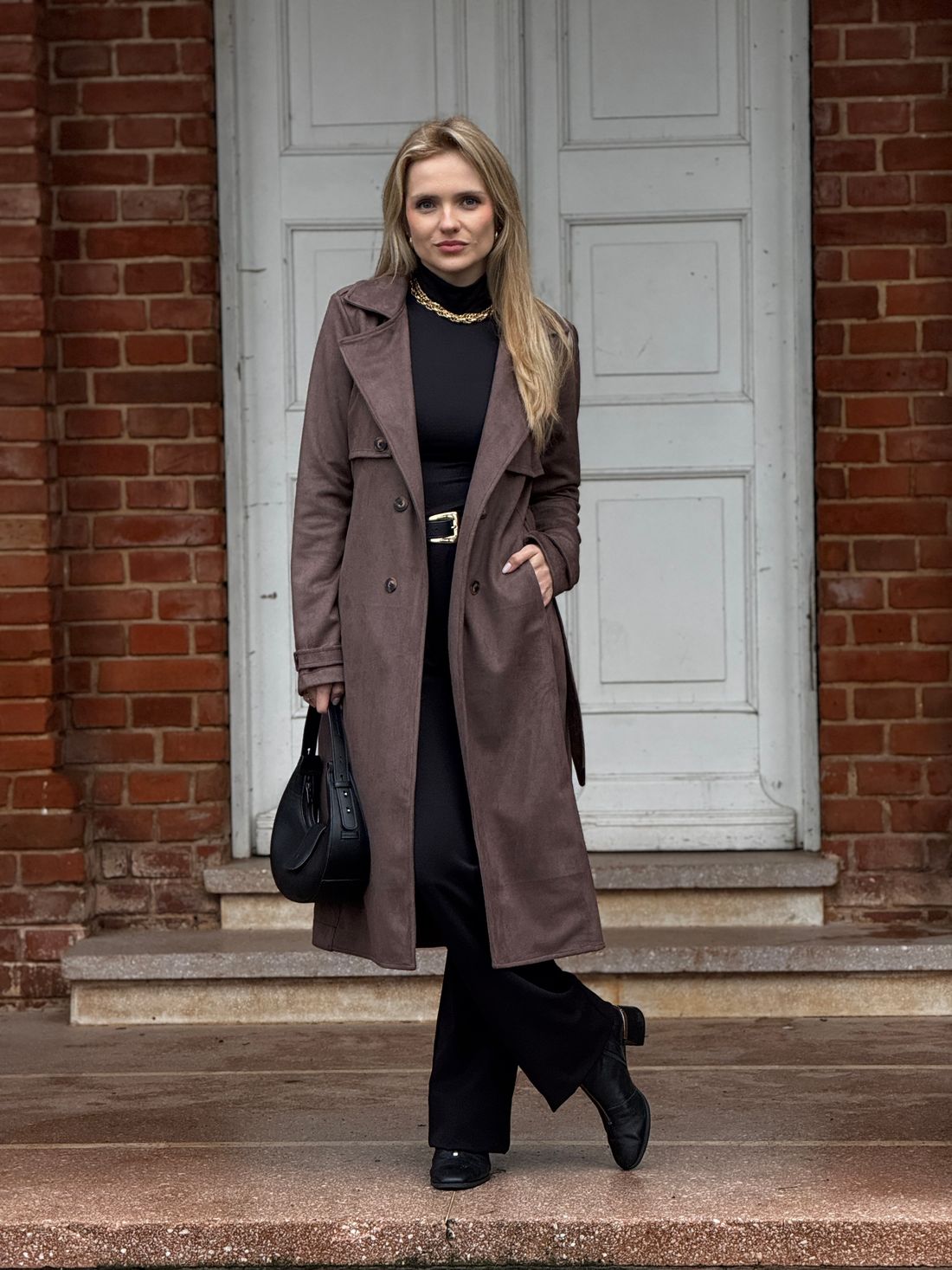 Trench Coat Suede Fendi Trench Coat Suede Fendi