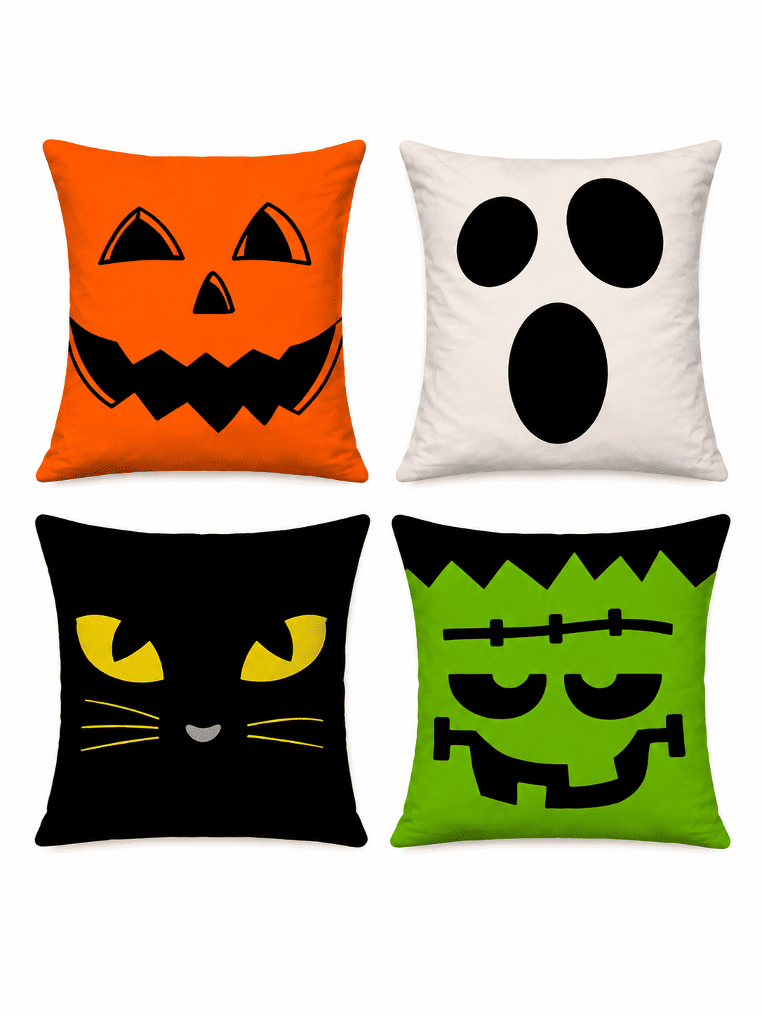 Kit 02- Halloween Morcego Voador— 1 Capa de Porta + 4 Capas de Almofada 45x45 Kit 02- Halloween Morcego Voador— 1 Capa de Porta + 4 Capas de Almofada 45x45