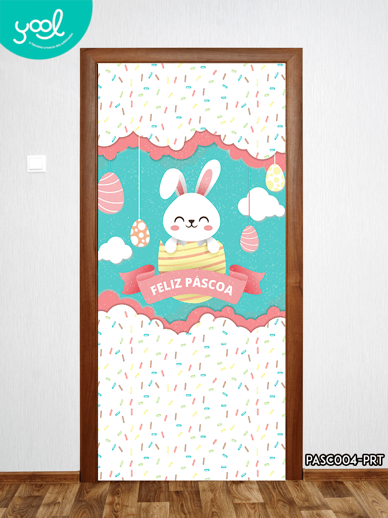 Kit de Páscoa Coelho Ovinho 1 Capa de Porta + 4 Capa de Almofada + 4 Capa de Sousplat Kit de Páscoa Coelho Ovinho 1 Capa de Porta + 4 Capa de Almofada + 4 Capa de Sousplat