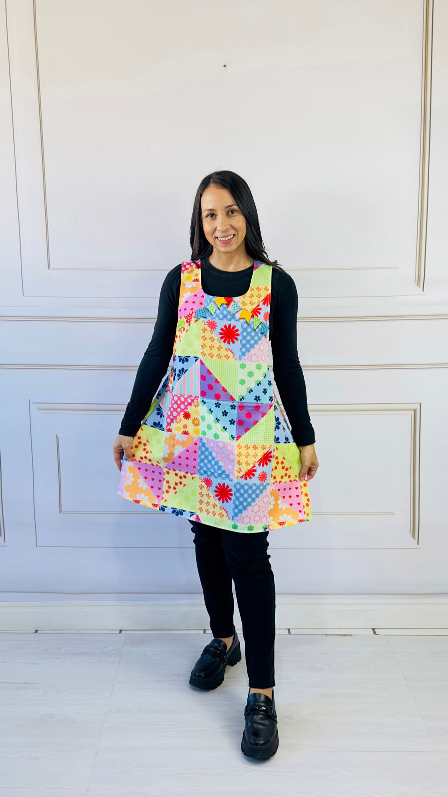 Avental Japonês Festa Junina Patchworks Avental Japonês Festa Junina Patchworks