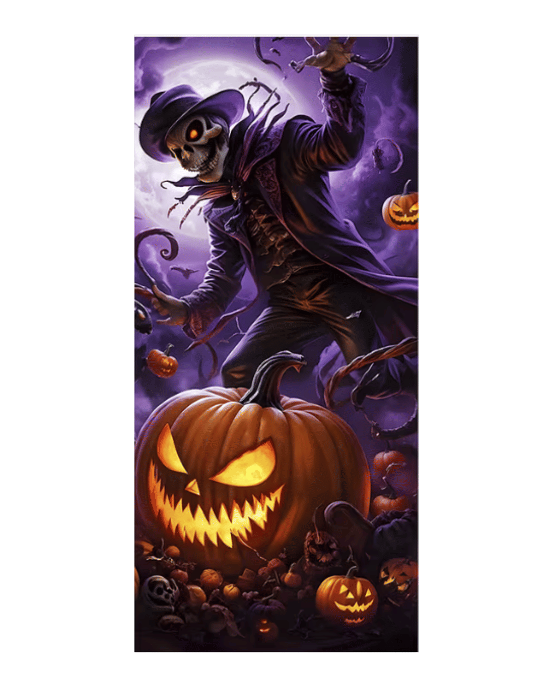 Kit 03- Halloween Caveira e Abobora Assustadoras — 1 Capa de Porta + 4 Capas de Almofada 45x45 Kit 03- Halloween Caveira e Abobora Assustadoras — 1 Capa de Porta + 4 Capas de Almofada 45x45
