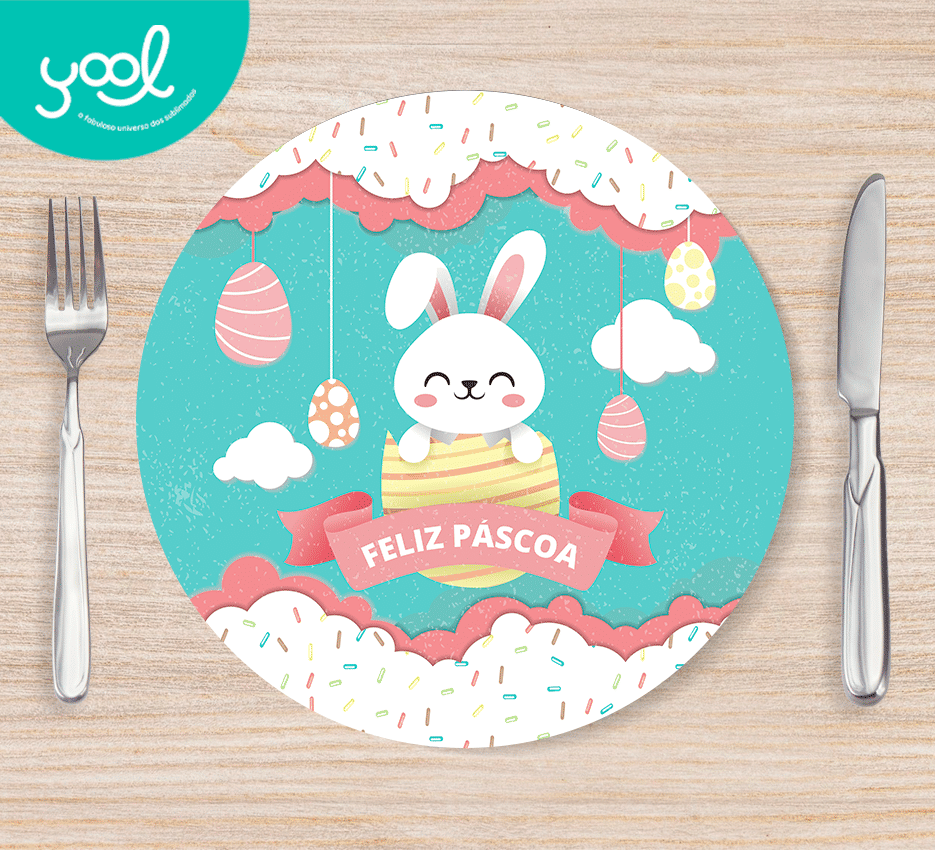 Kit de Páscoa Coelho Ovinho 1 Capa de Porta + 4 Capa de Almofada + 4 Capa de Sousplat Kit de Páscoa Coelho Ovinho 1 Capa de Porta + 4 Capa de Almofada + 4 Capa de Sousplat