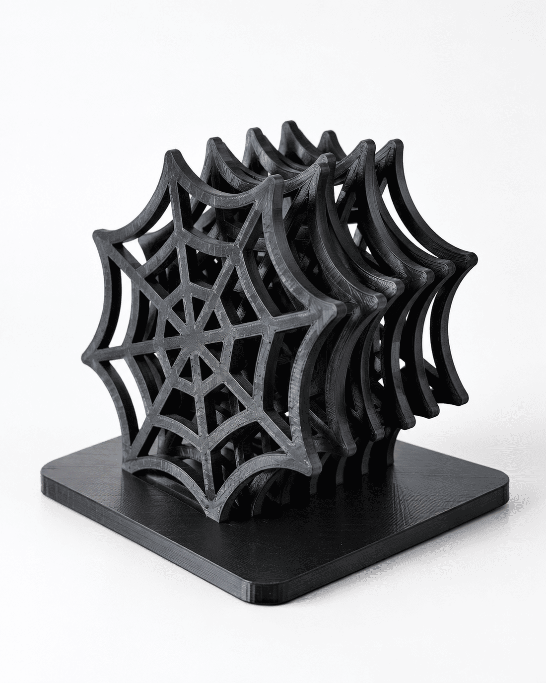 Kit 6 Porta-Copos Teia de Aranha Halloween em Impressão 3D Kit 6 Porta-Copos Teia de Aranha Halloween em Impressão 3D