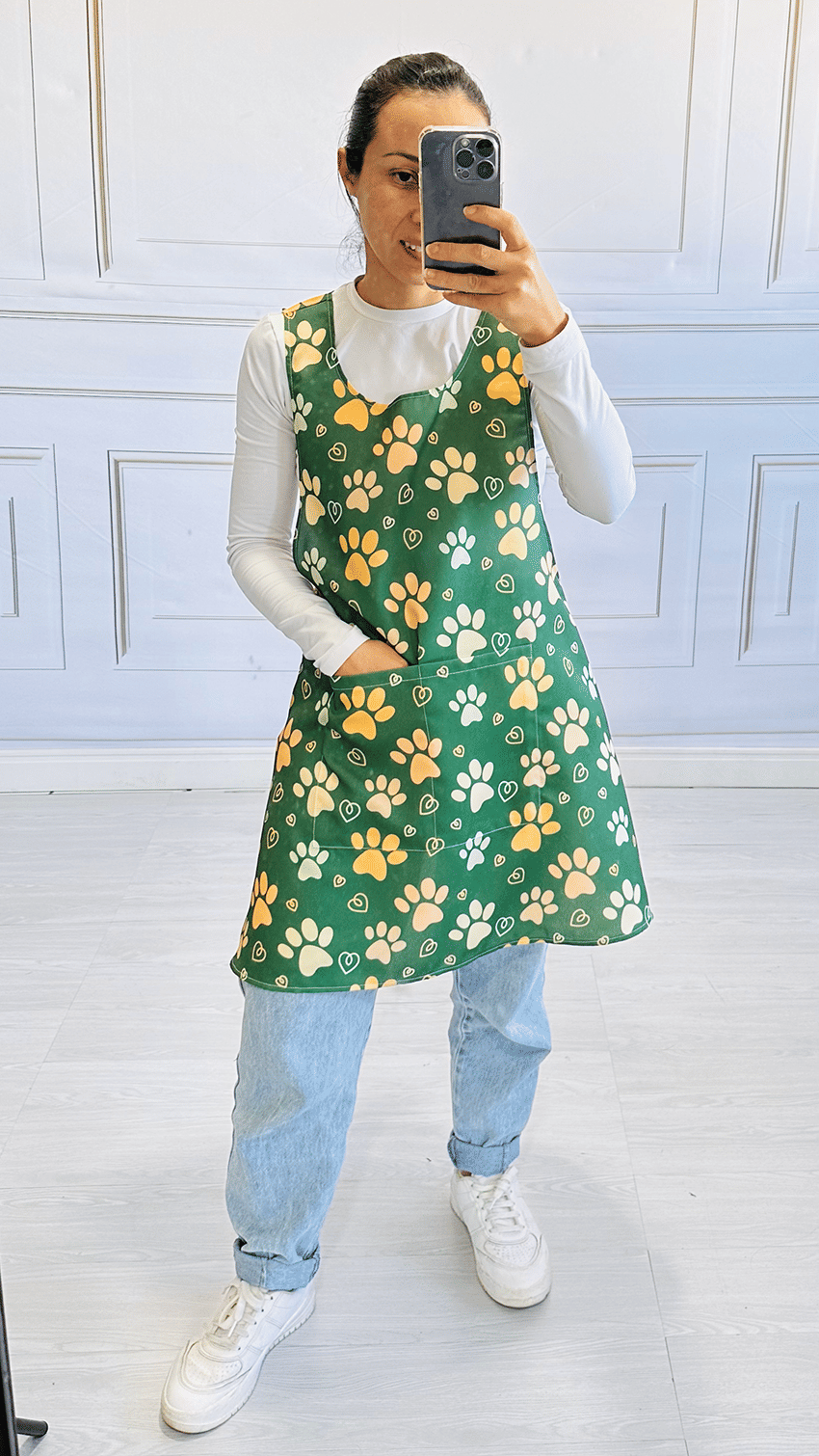 Avental Japonês Petshop Patinhas