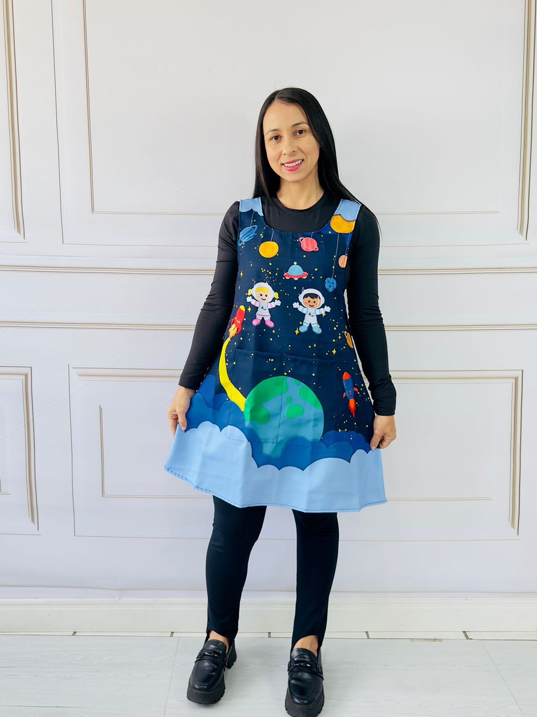 Avental Japonês Galáxia / Astronauta Avental Japonês Galáxia / Astronauta