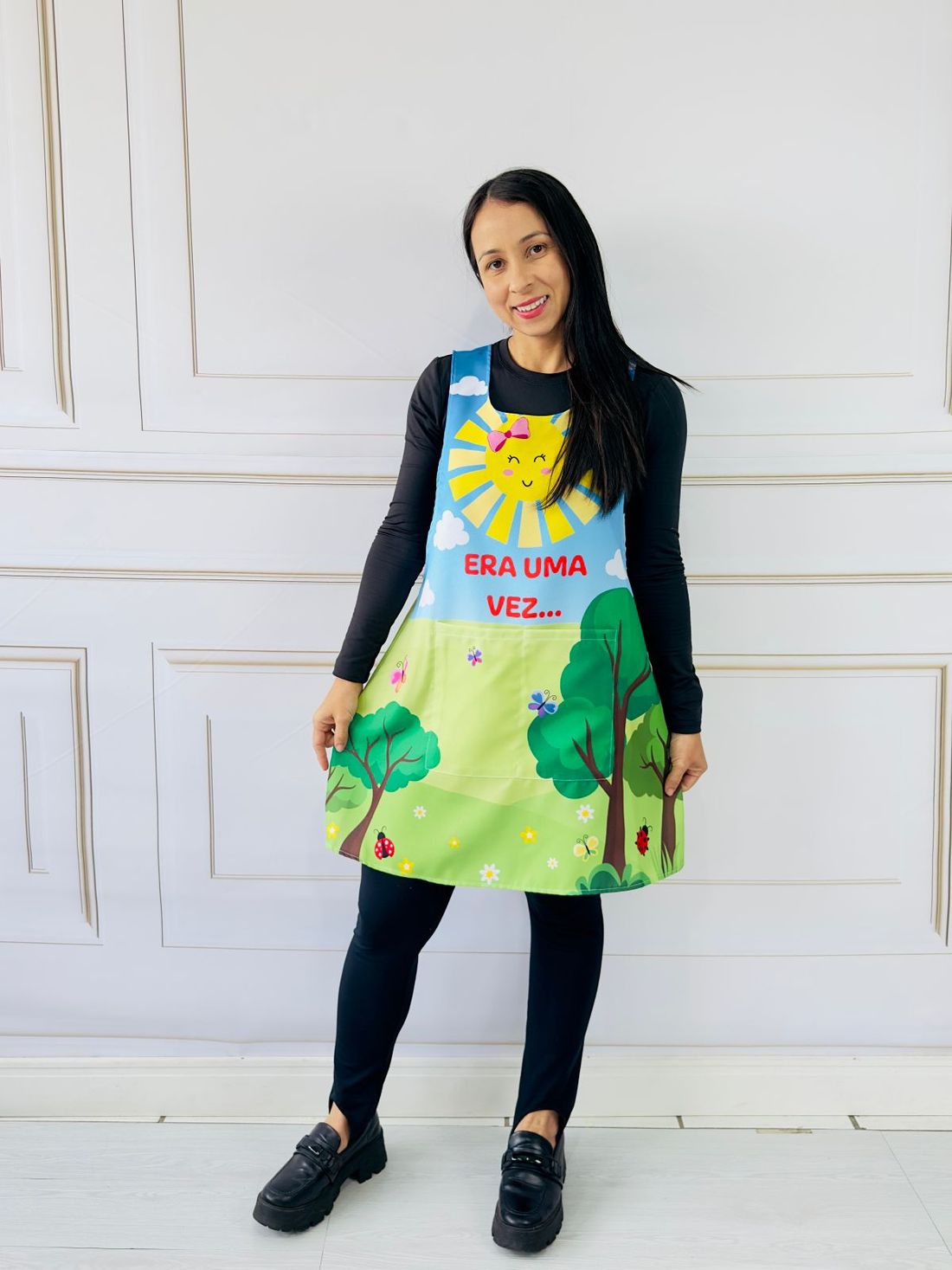 Avental Japonês Contando História