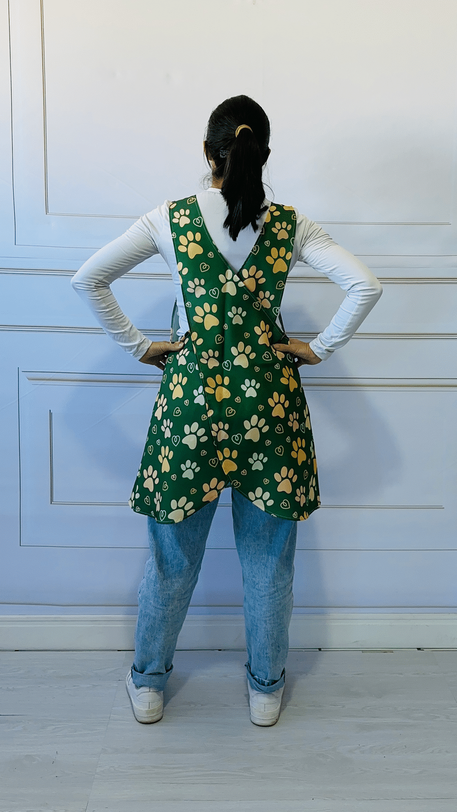 Avental Japonês Petshop Patinhas