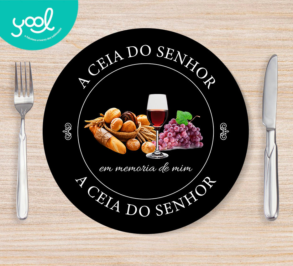 CAPA DE SOUSPLAT CEIA DO SENHOR