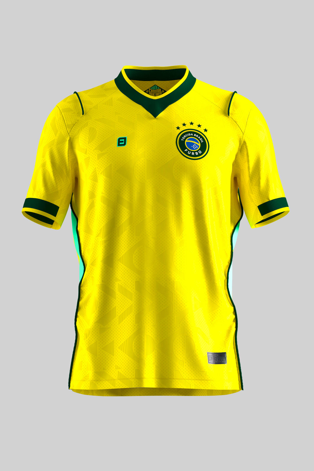 Camisa Copa Torcida Furbo Brasil Camisa Copa Torcida Furbo Brasil