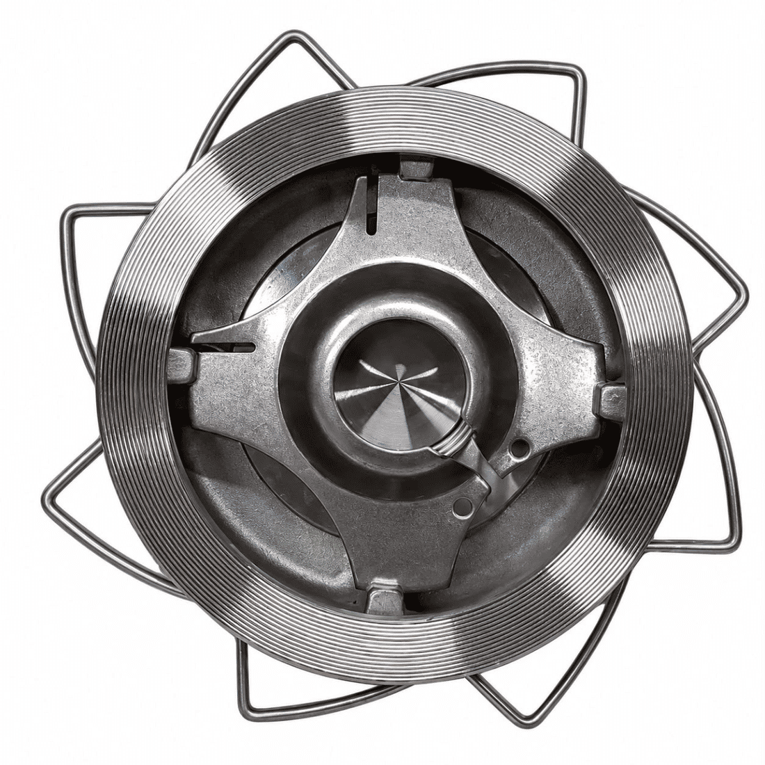 VALVULA RETENCAO WAFER TIPO DISCO TOTAL INOX 304 PN 40