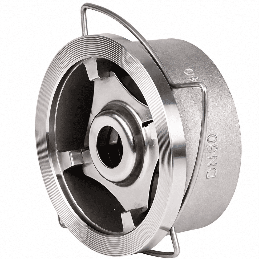 VALVULA RETENCAO WAFER TIPO DISCO TOTAL INOX 304 PN 40
