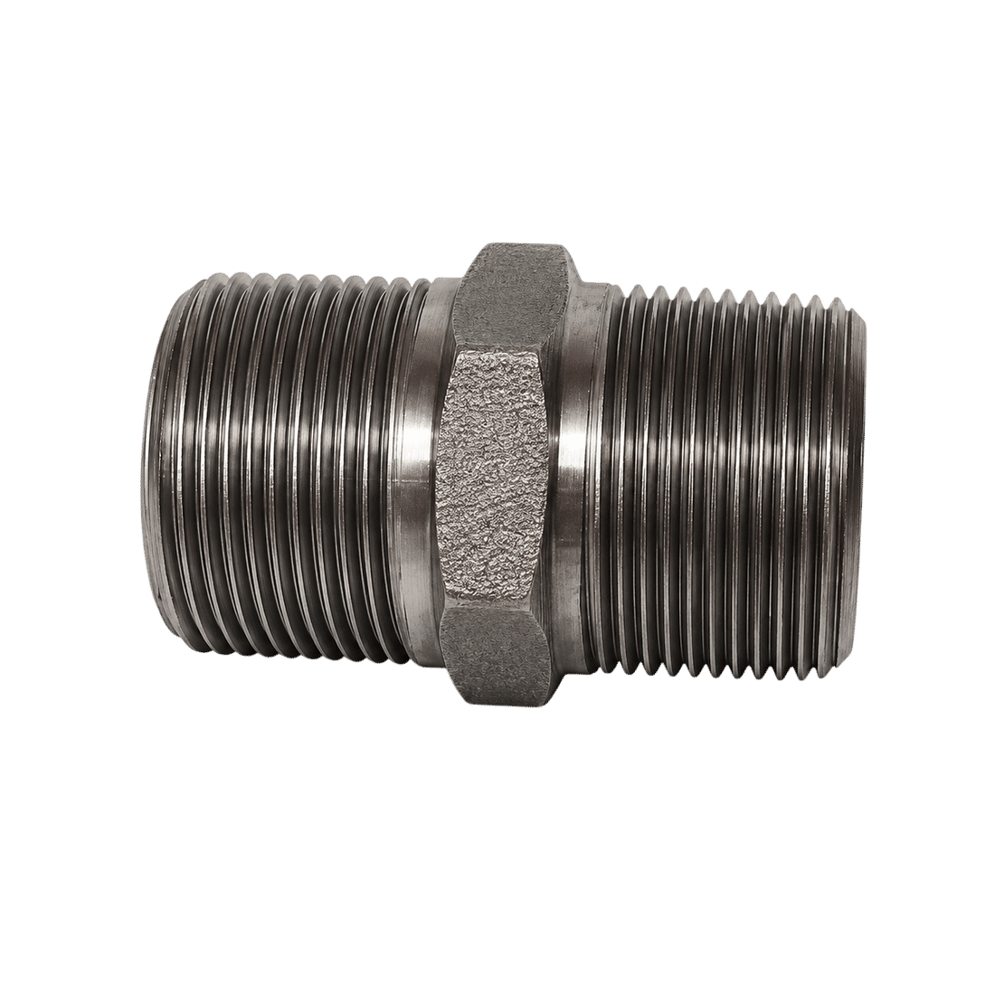 NIPLE HEXAGONAL FORJADO ACO CARBONO 3000 LBS NPT