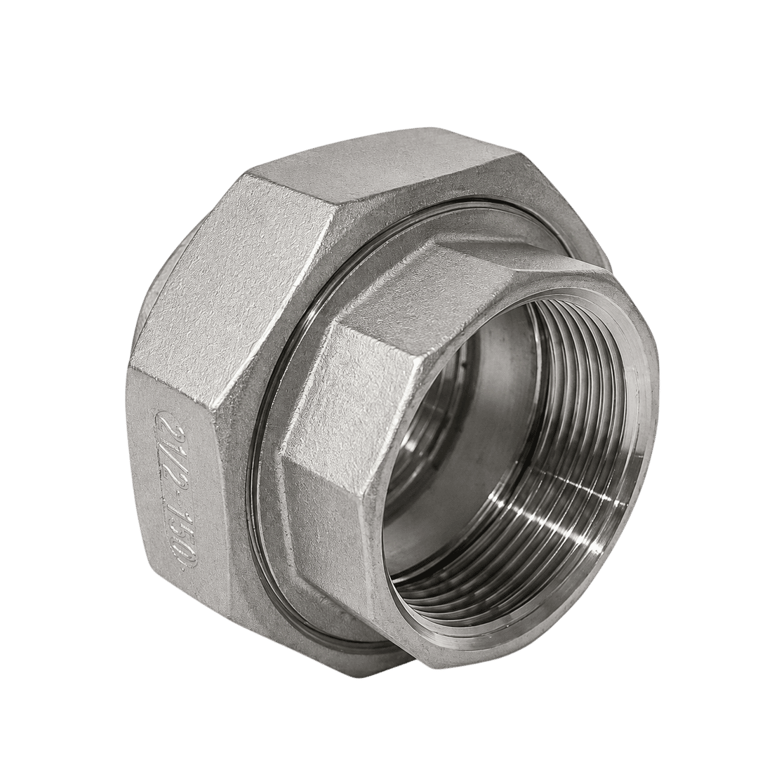 UNIAO INOX 304 BSP F-F UNIAO INOX 304 BSP F-F