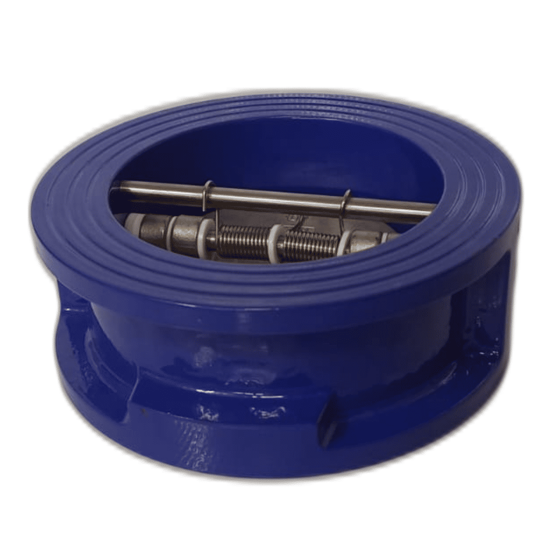 VALVULA RETENCAO DUPLA PORTINHOLA WAFER CORPO FOFO DISCO INOX 304 VALVULA RETENCAO DUPLA PORTINHOLA WAFER CORPO FOFO DISCO INOX 304