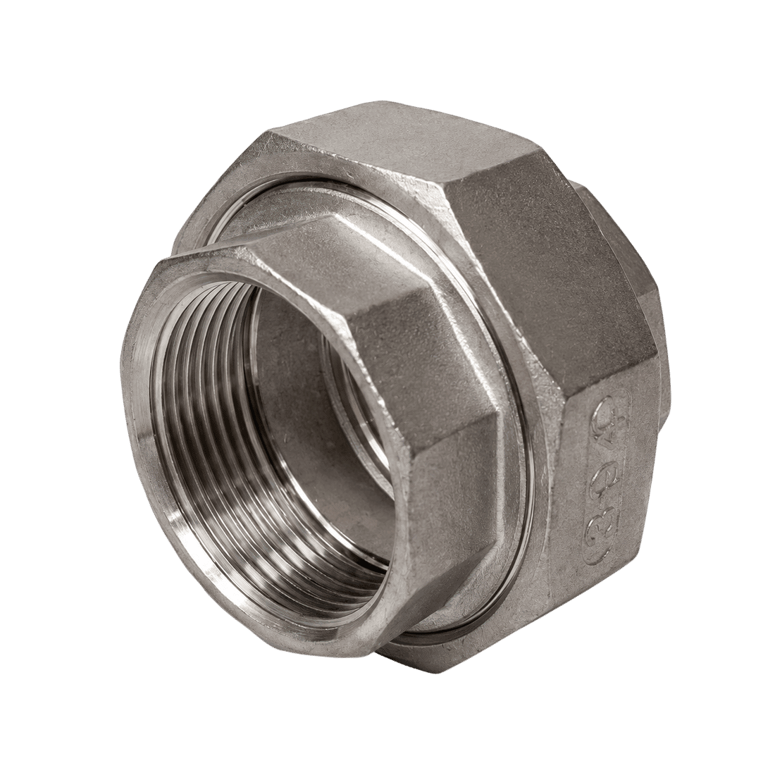 UNIAO INOX 304 BSP F-F UNIAO INOX 304 BSP F-F