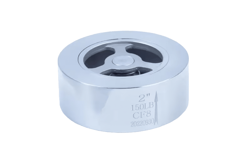 VALVULA RETENCAO WAFER TIPO DISCO TOTAL INOX 304 150 LBS VALVULA RETENCAO WAFER TIPO DISCO TOTAL INOX 304 150 LBS
