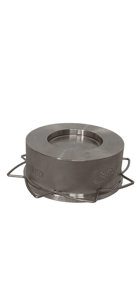 VALVULA RETENCAO WAFER TIPO DISCO TOTAL INOX 304 PN 40 VALVULA RETENCAO WAFER TIPO DISCO TOTAL INOX 304 PN 40