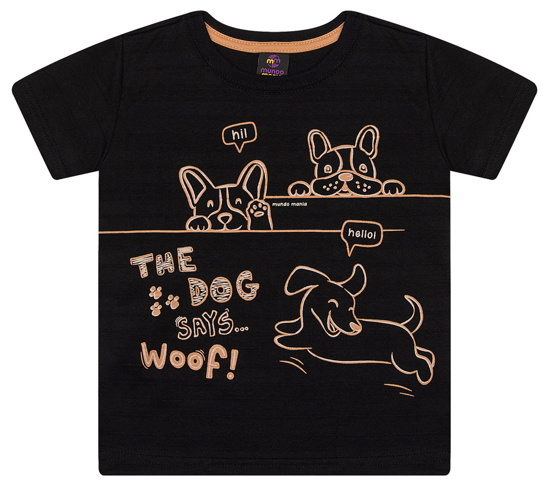 CAMISETA PP MALHA TEXTURIZADA C/ REFORÇO