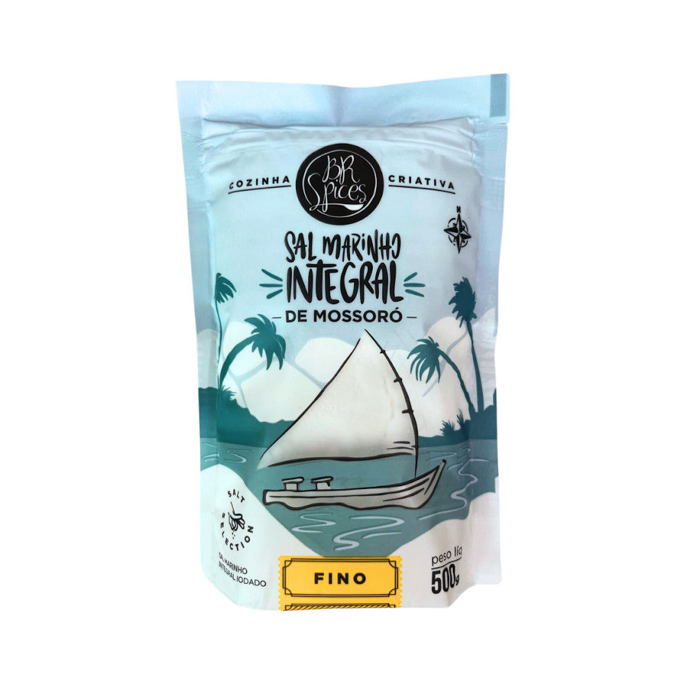 SAL MARINHO INTEGRAL DE MOSSORÓ BR SPICES 500G