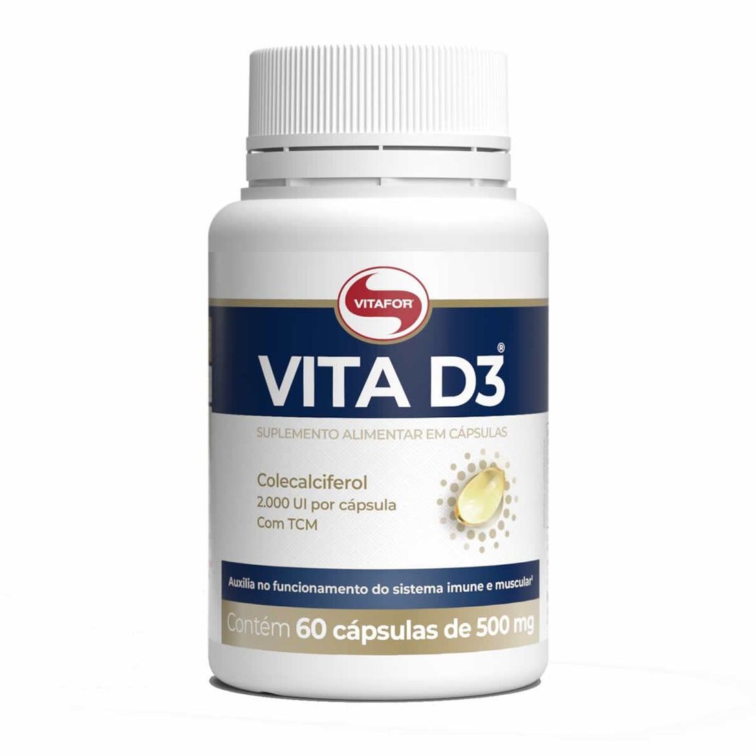 VITA D3 VITAFOR 60 CÁPSULAS