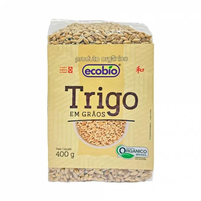 TRIGO EM GRÃOS ORGÂNICO 400G ECOBIO TRIGO EM GRÃOS ORGÂNICO 400G ECOBIO