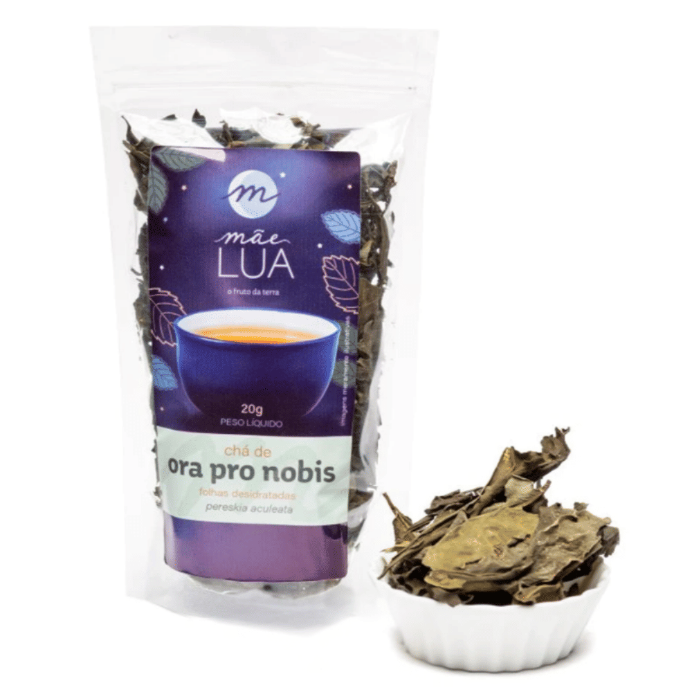 Chá de Ora-pro-Nóbis Desidratado Orgânico (20g)- Mãe Lua