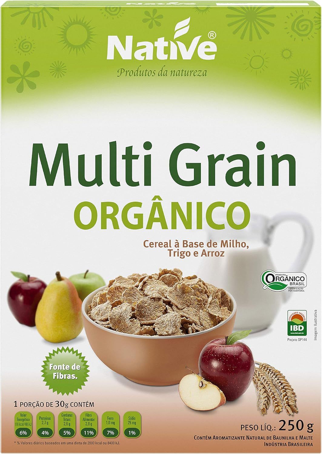 Cereal Multi Grain Orgânico NATIVE - 250g